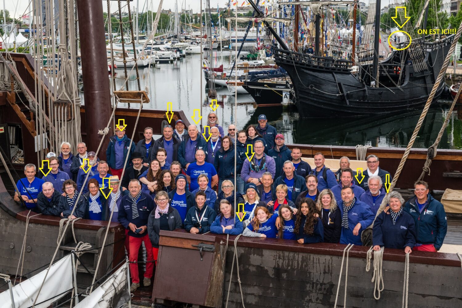 credit photo Ooostende voor anker